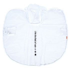 Pet Raincoat For Dog & Cat; Waterproof Dog Hooded Rain Jacket With Plastic; Dog Raincoat