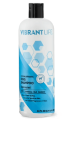 Vibrant Life Hypoallergenic Dog Shampoo, Unscented, 24 fl oz