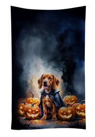 Vizsla Puppy Halloween Kitchen Towel Dish Cloths Guest Hand Towel Decorative Bathroom Towel for Face,Tea, Dishcloth, Kitchen and Bath